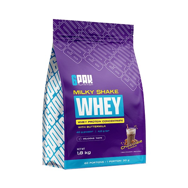 6pak milky whey shake