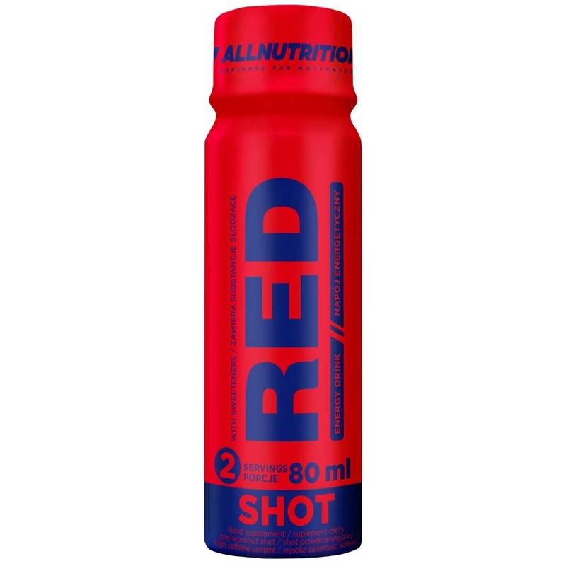 red shot pre-workout 80 ml